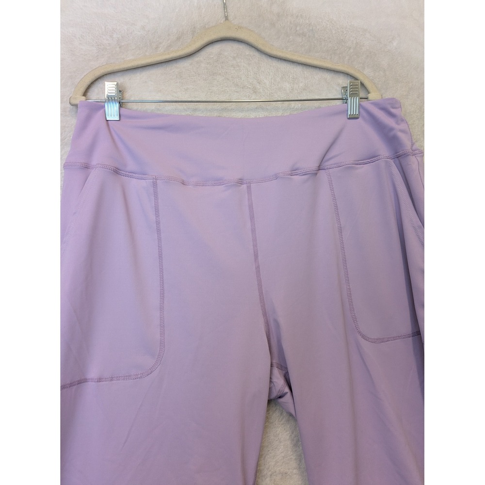 NEW Liberty Pro Athletic Shorts Women's XL Lavender Purple High Rise - Picture 4 of 7